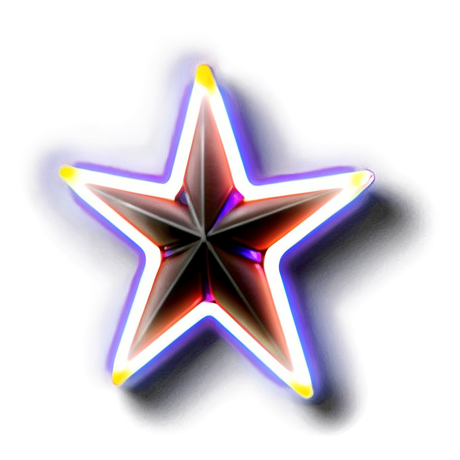 Neon Star Icon Png 88