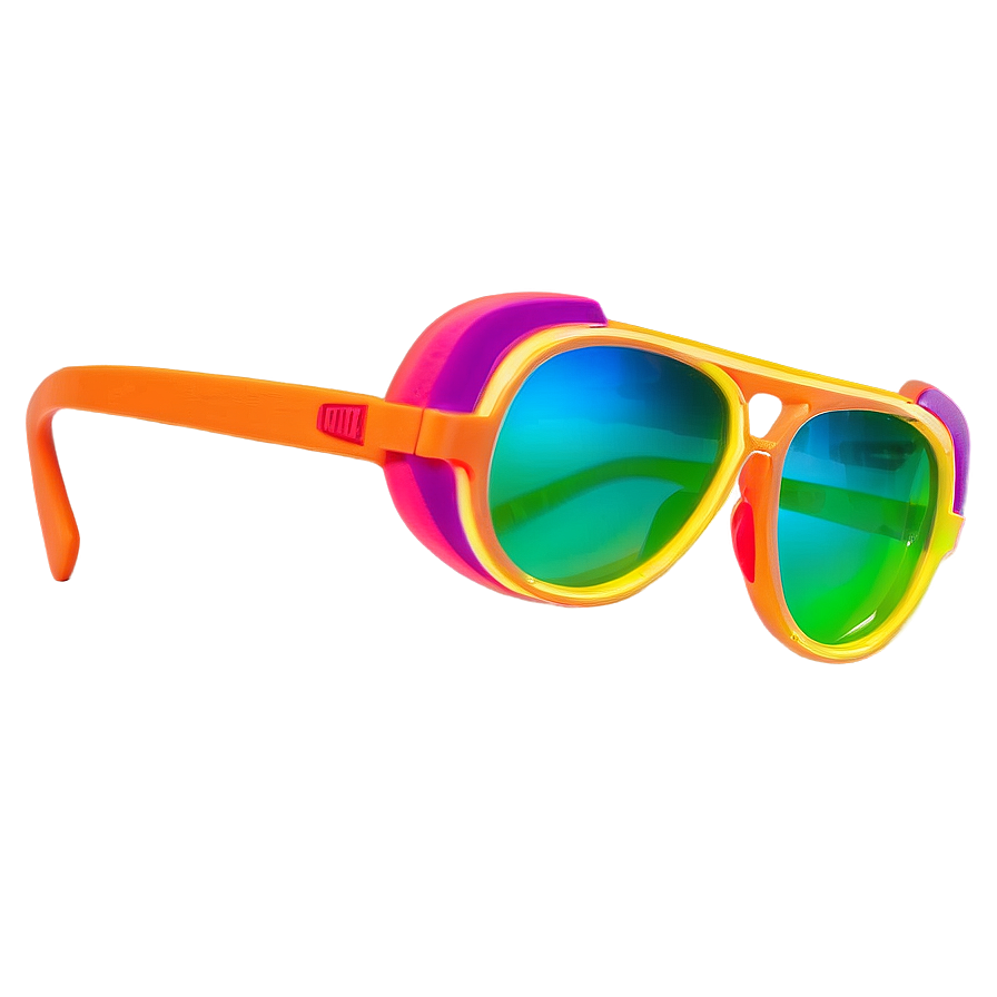 Neon Sunglasses Party Png Ghs