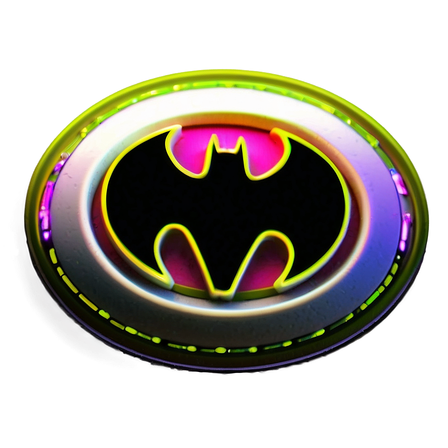 Neon Superhero Logos Png Lmw34