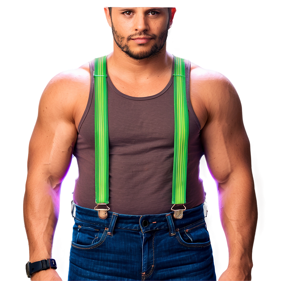 Neon Suspenders Png 06282024