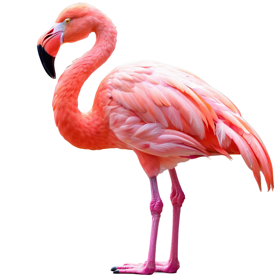 Neon Tropical Flamingo Png Edy