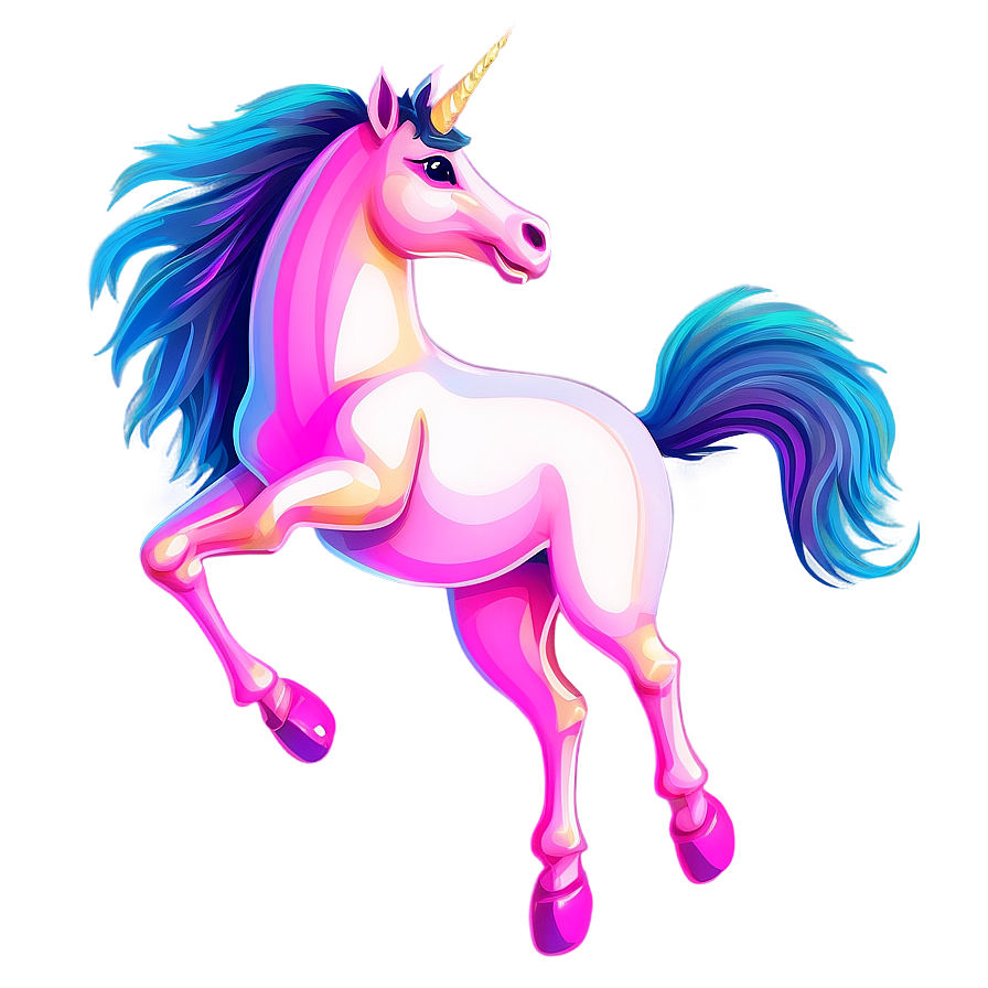 Neon Unicorn Clipart Png 70