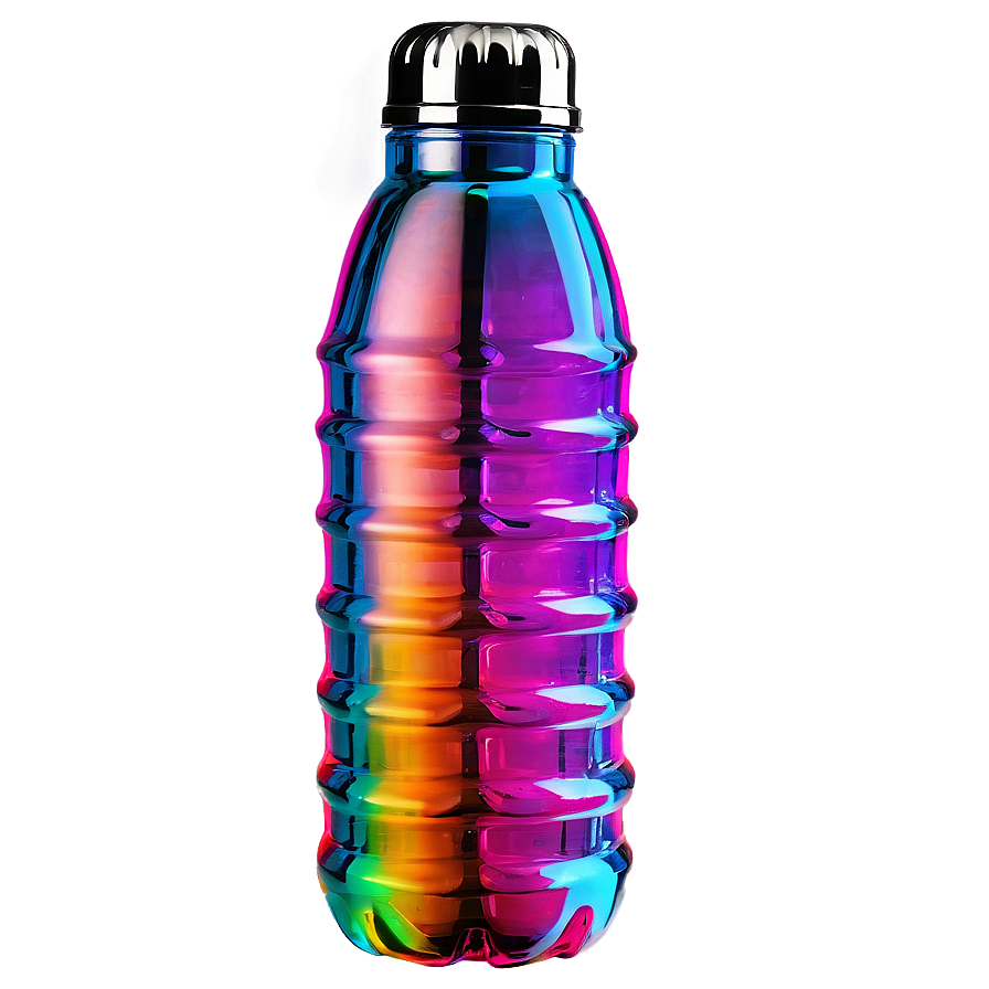 Neon Water Bottle Png 05042024