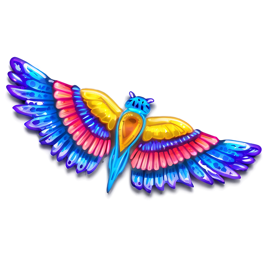 Neon Wings Png 47