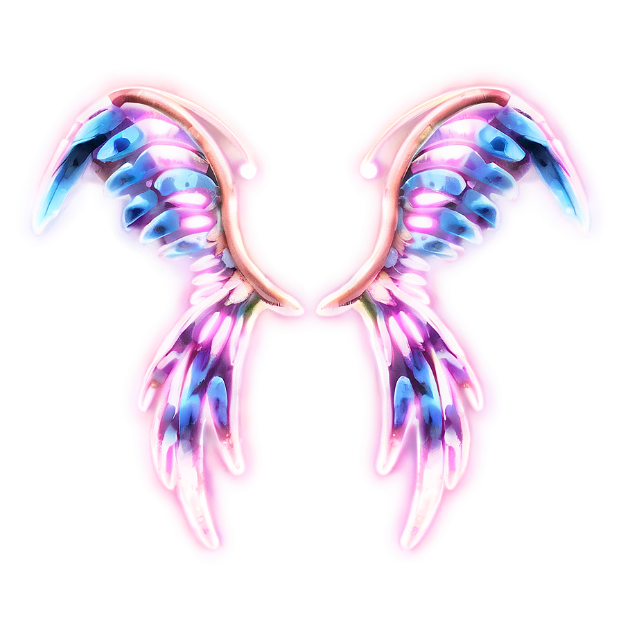 Neon Wings Png Hkl58