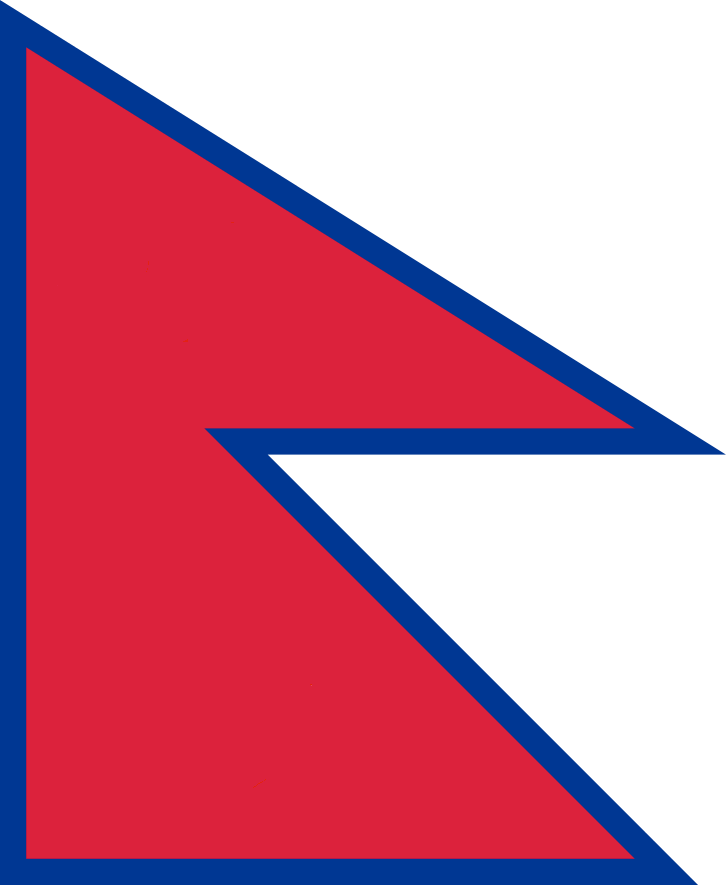 Nepal Flag Graphic