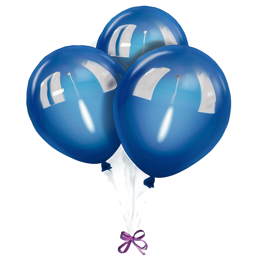 Neptune Blue Balloons Png 93