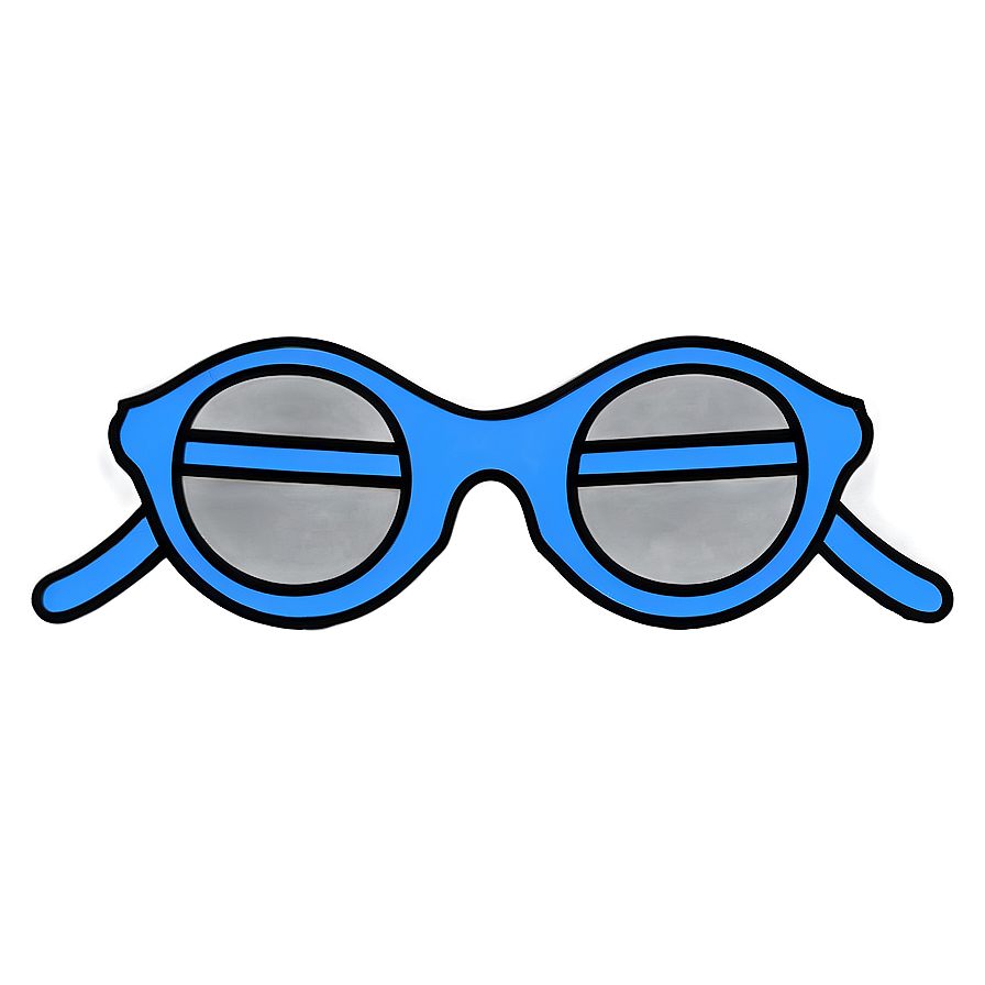 Nerd Blue Emoji Png 05252024