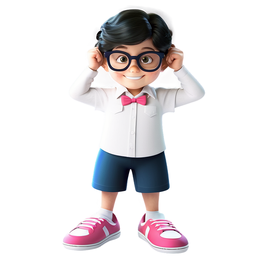 Nerd Character Cartoon Png 05232024