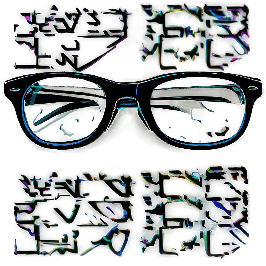 Nerd Glasses Png 05232024