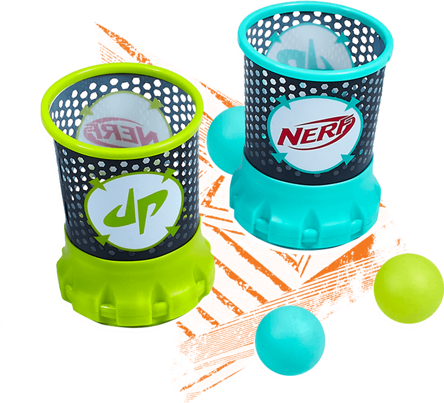 Nerf Dude Perfect Mini Basketball Hoops