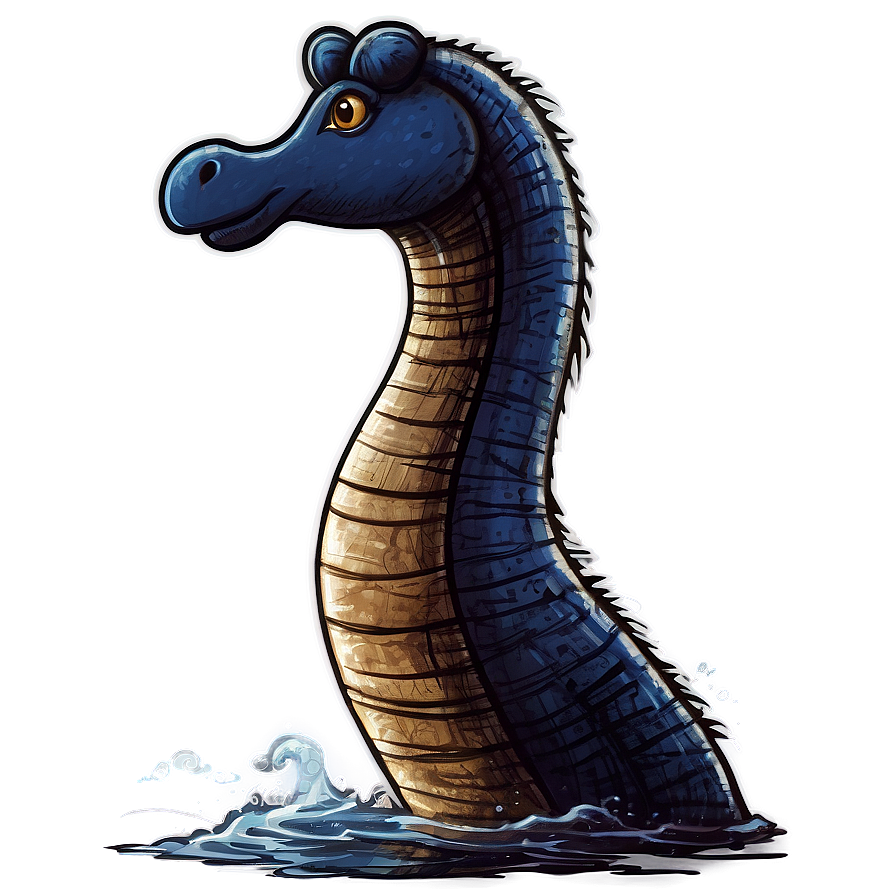 Nessie Of Loch Ness Sketch Png Qwn50