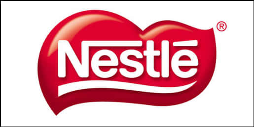 Nestle Logo Red Background