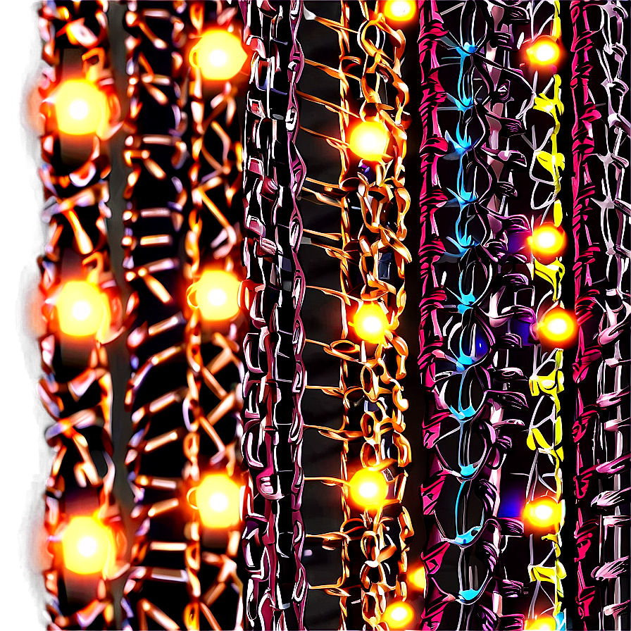 Net String Lights Png 65