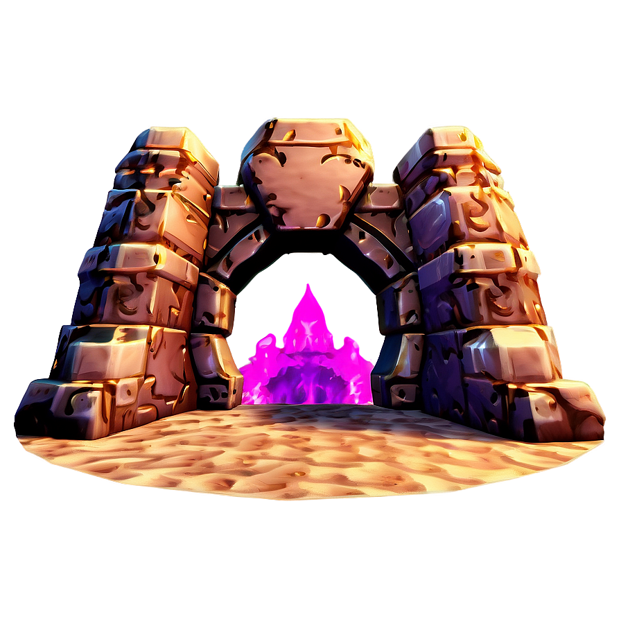 Nether Portal In The Desert Png Ugt60