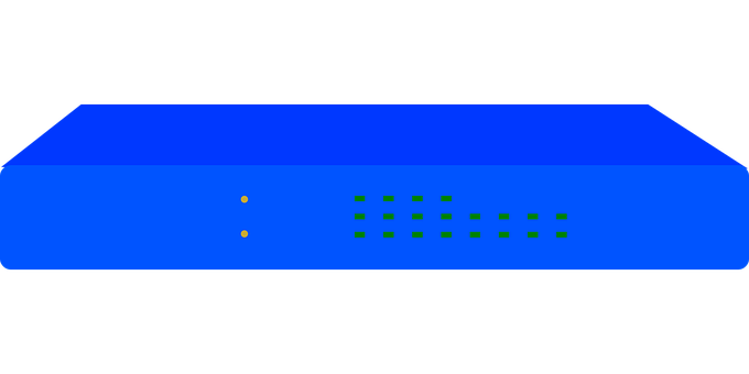 Network Switch Illustration