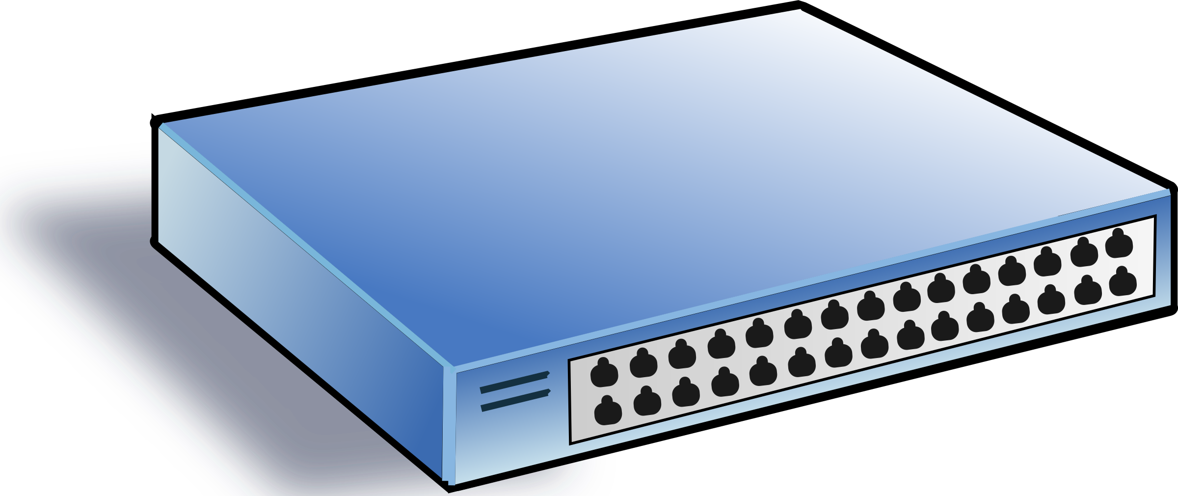 Network Switch Illustration