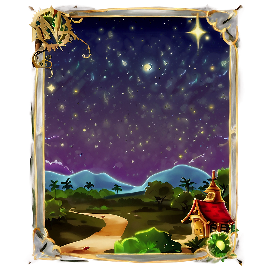 Neverland Night Sky Png 06112024