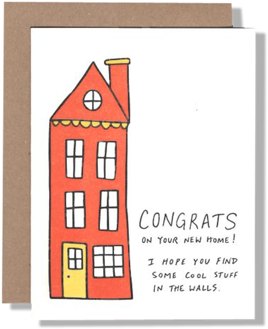 New Home Congratulations Card