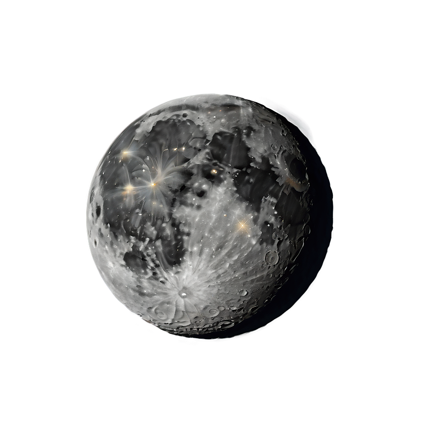 New Moon In Space Png Uxf47