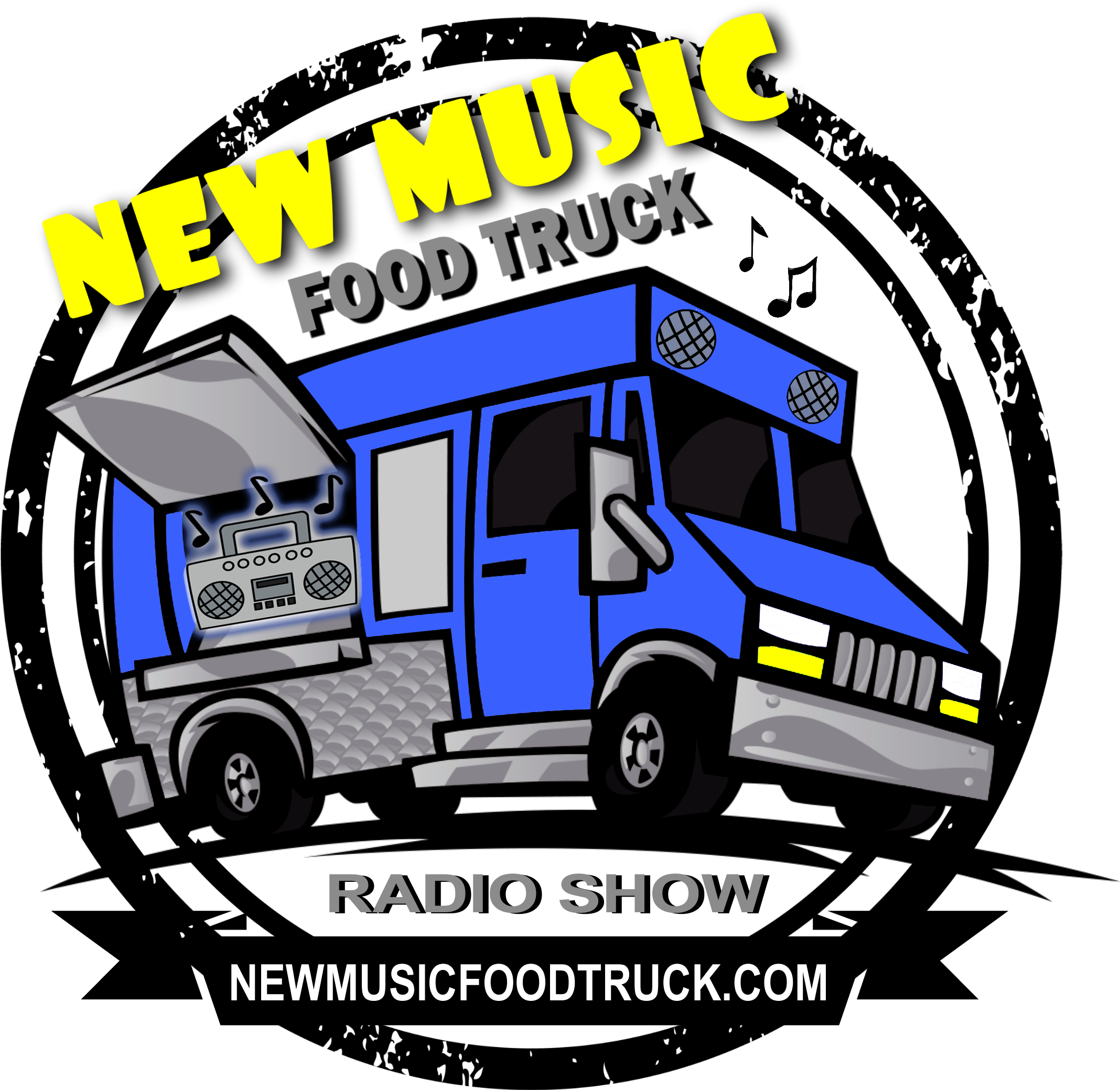 New Music Food Truck Radio Show Graphic