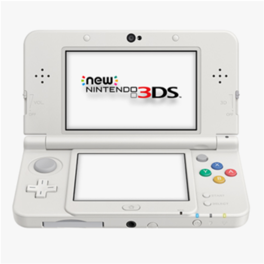 New Nintendo3 D S White Open