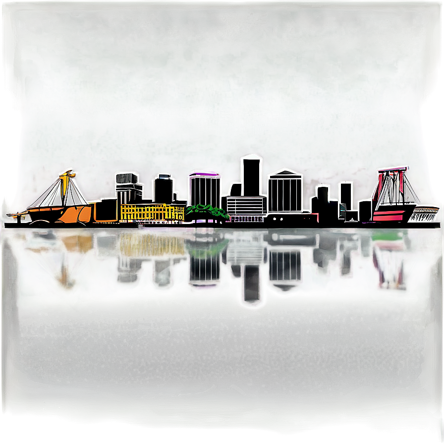 New Orleans Skyline Png Wkl