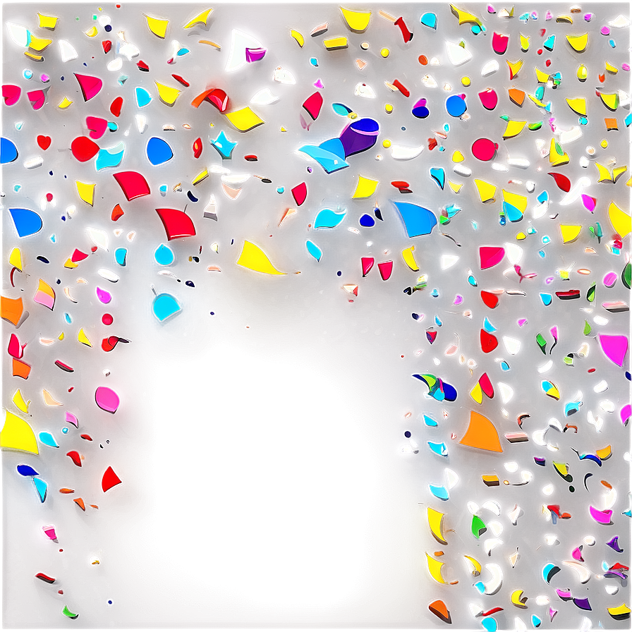 New Year Confetti Png 68