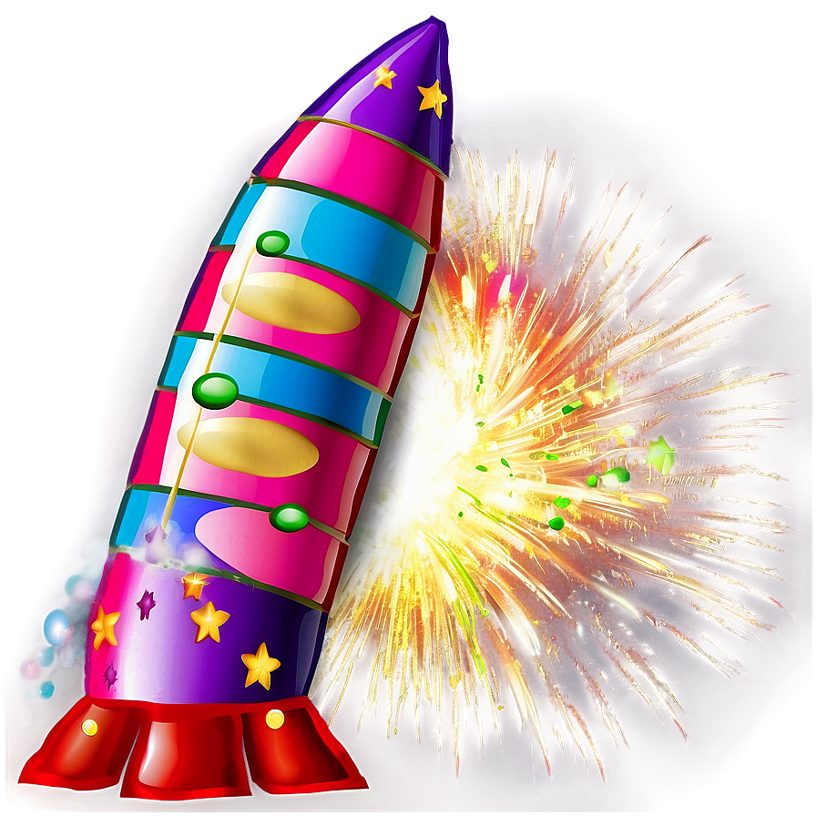 New Year Firework Rocket Png Xlt57