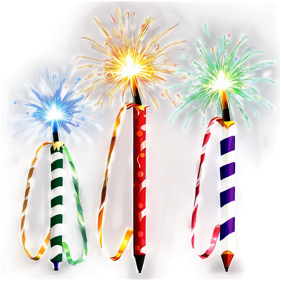 New Year Sparklers Png Qgx36