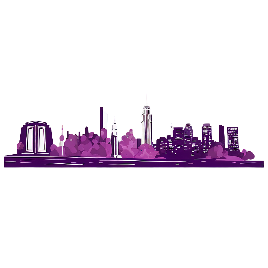 New York City Skyline Png 06122024