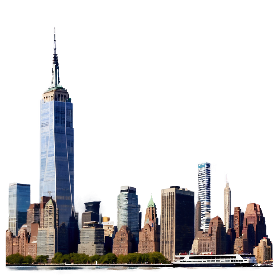 New York City Skyline Png 27