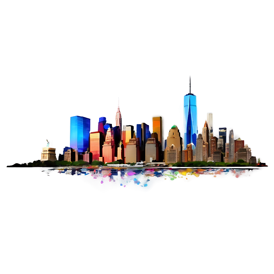 New York Skyline Png 25