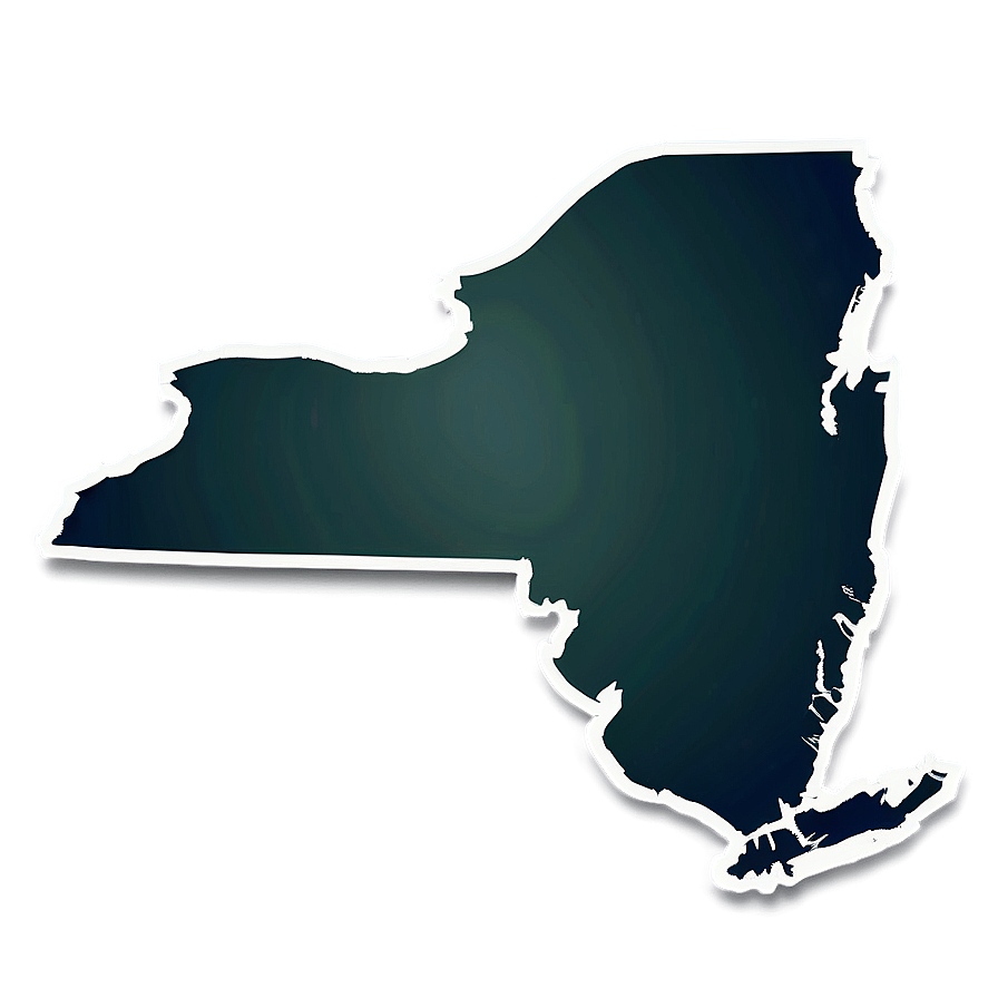 New York State Outline Png 97