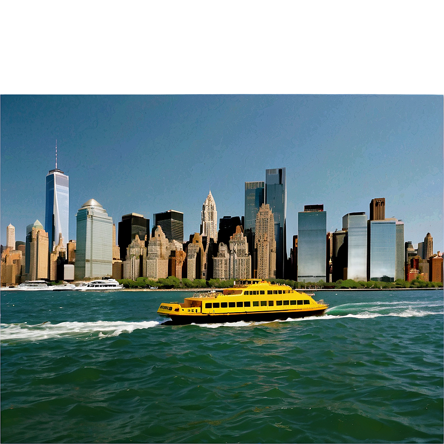 New York Water Taxi Png 05212024