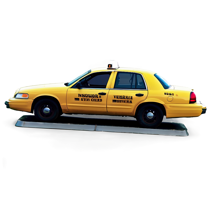 New York Yellow Cab Png Muy