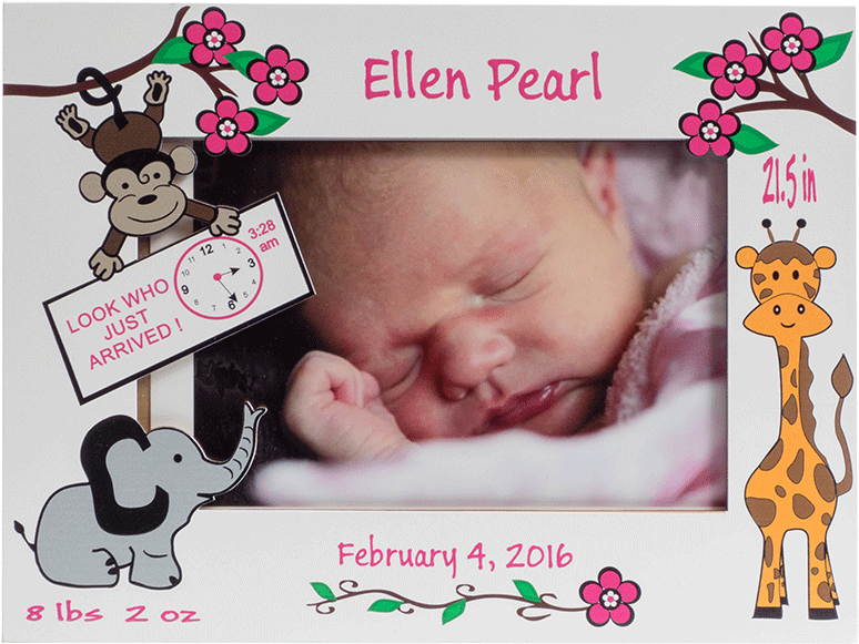 Newborn_ Announcement_ Jungle_ Theme