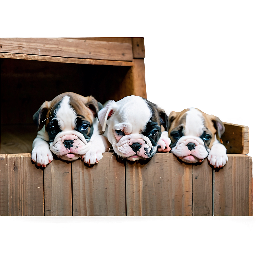 Newborn Bulldog Puppies Png 35