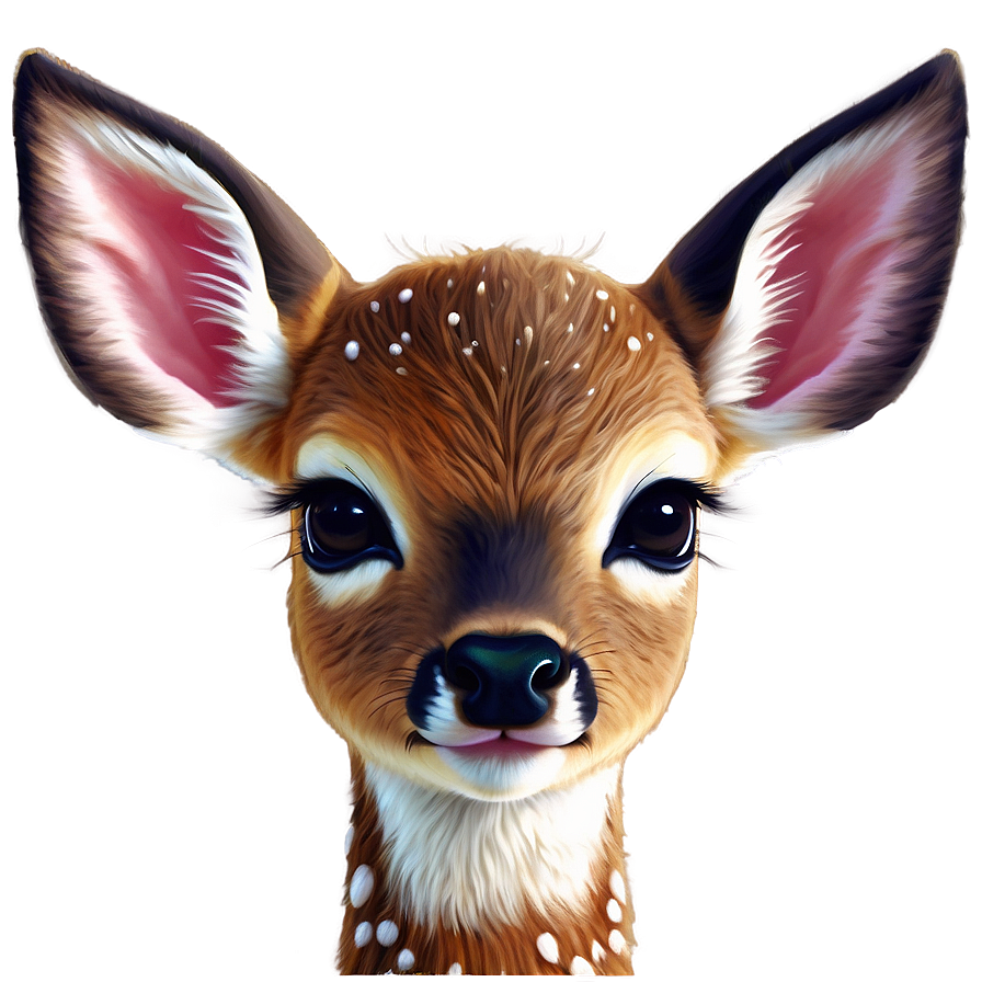 Newborn Fawn Artwork Png Lty43