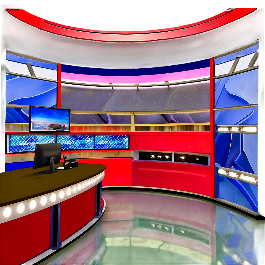 News Broadcast Studio Png Fmi75