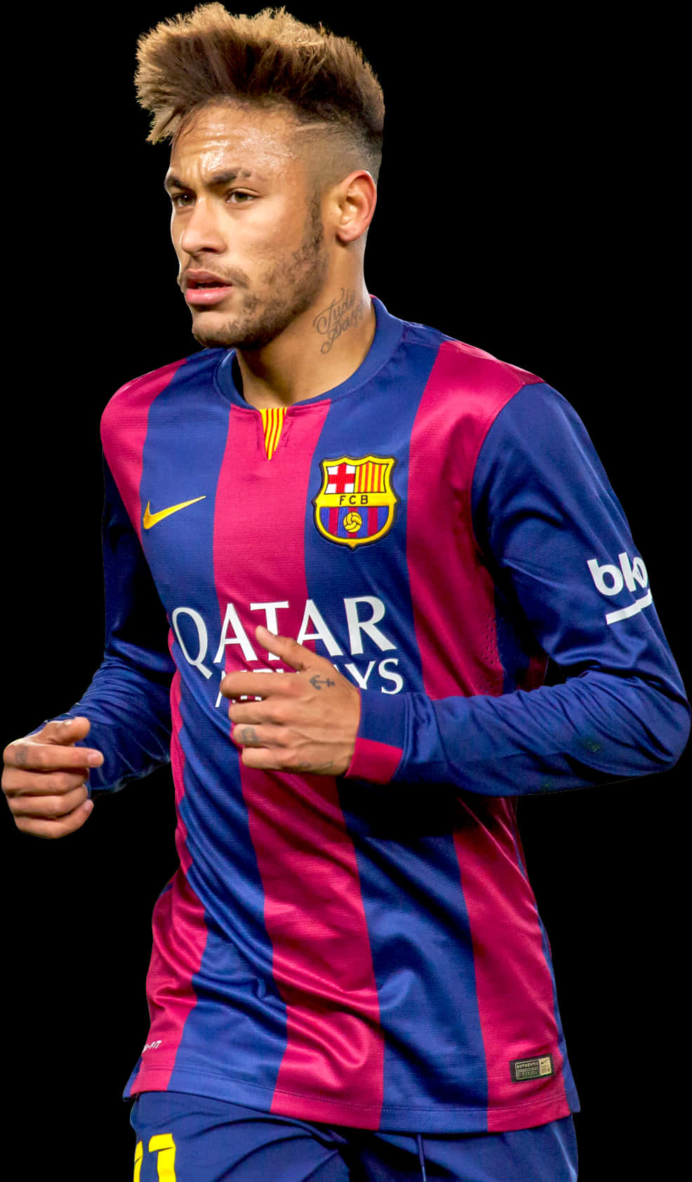 Neymar Barcelona Action Shot