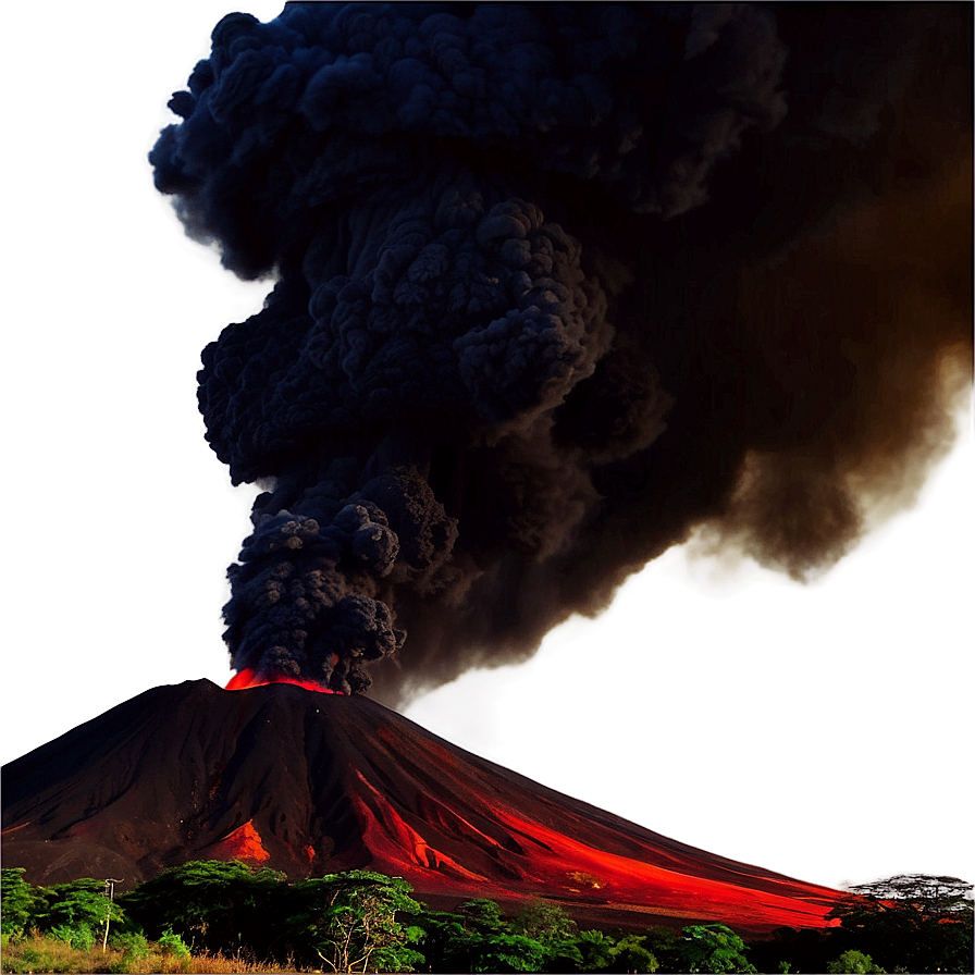 Nicaragua Volcano Landscape Png 06242024