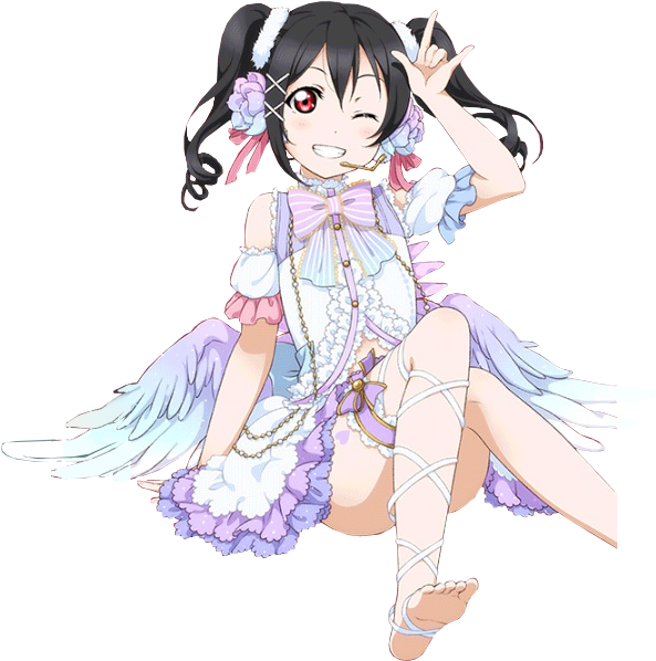 Nico Yazawa Anime Angel Costume