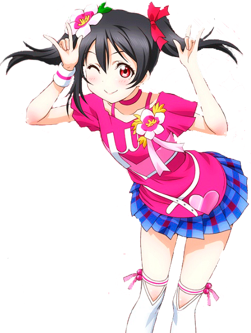 Nico Yazawa Anime Character Pose