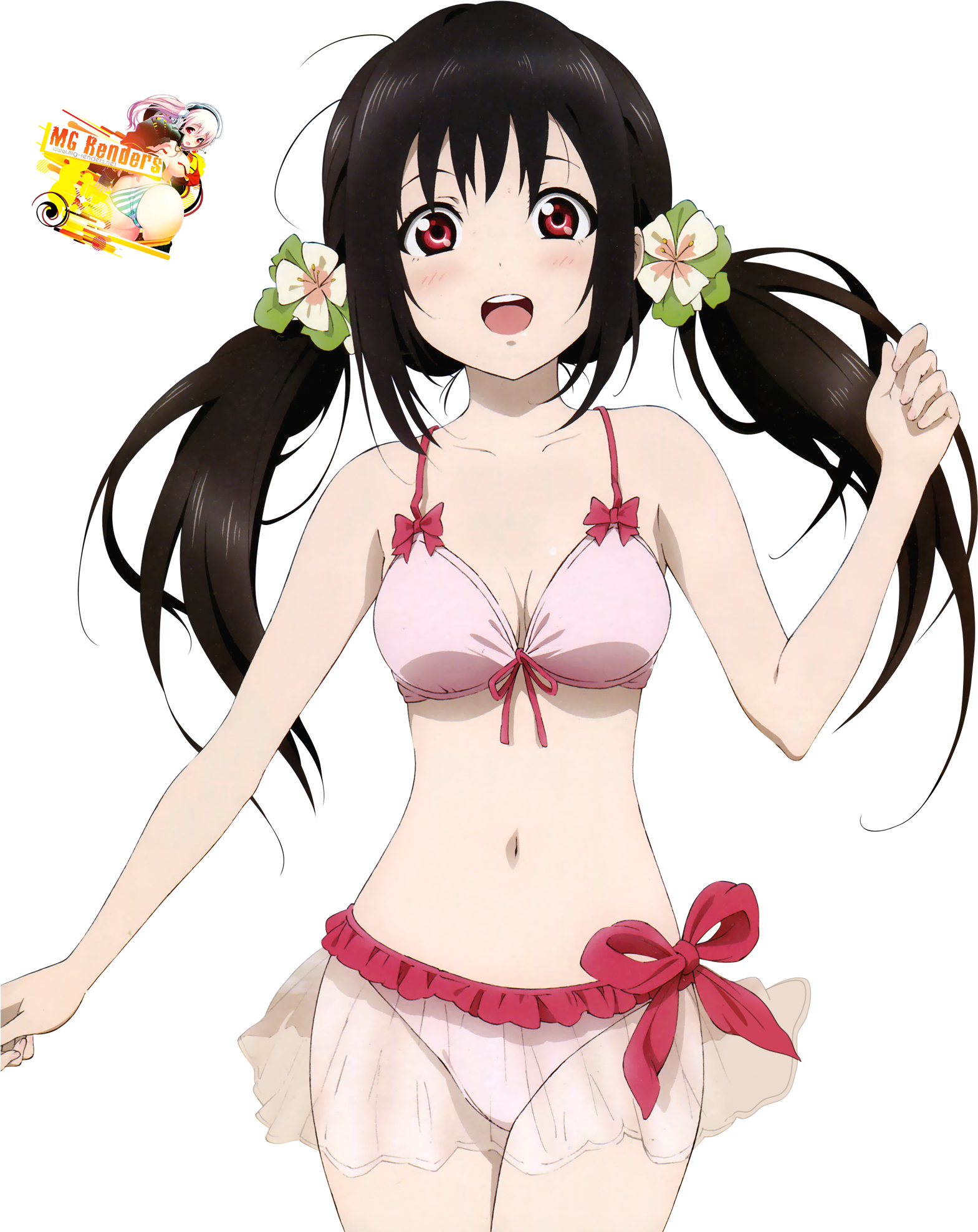 Nico Yazawa Summer Outfit Render