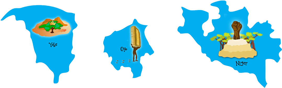 Nigerian States Food Representation