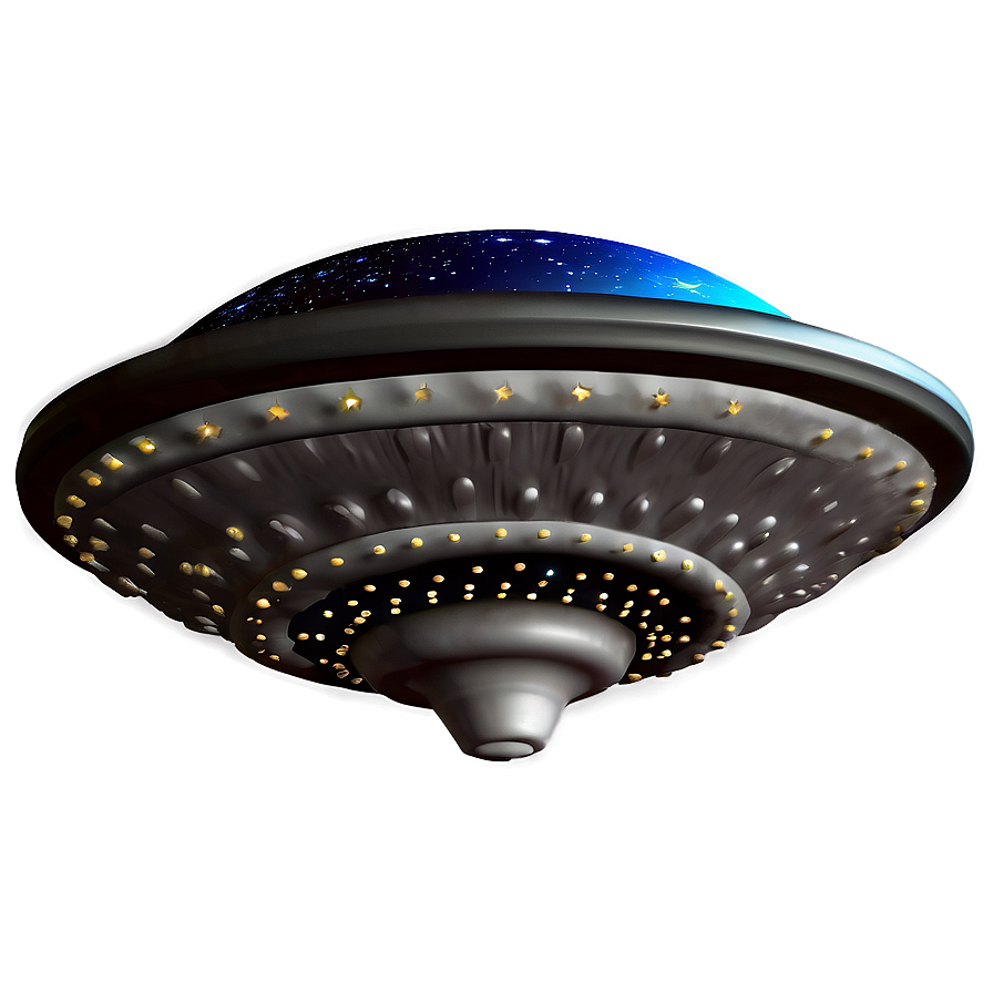 Night Sky Ufo Png 05042024