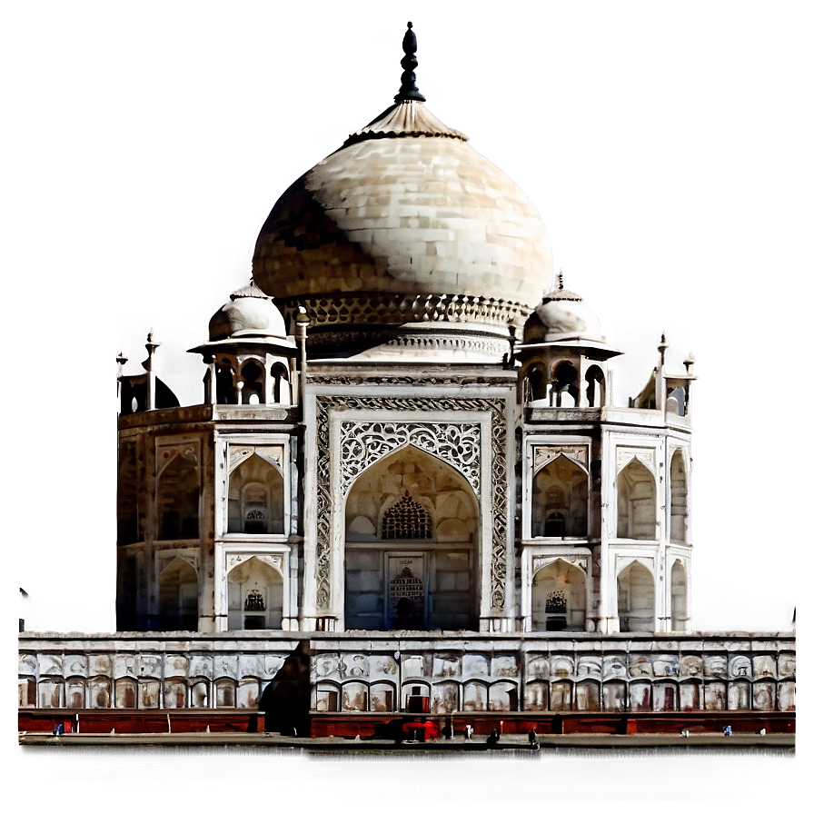 Night View Of Taj Mahal Png Exs