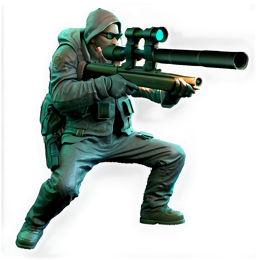 Night Vision Sniper Png 78