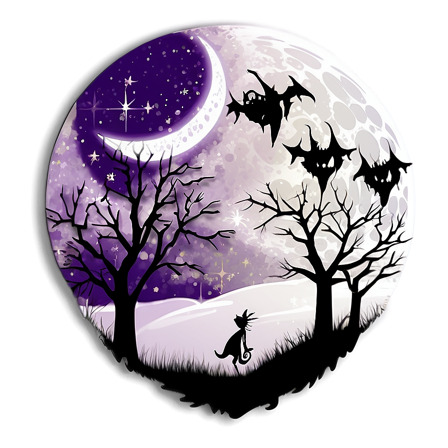 Nightmare Before Christmas Moon Png 05212024